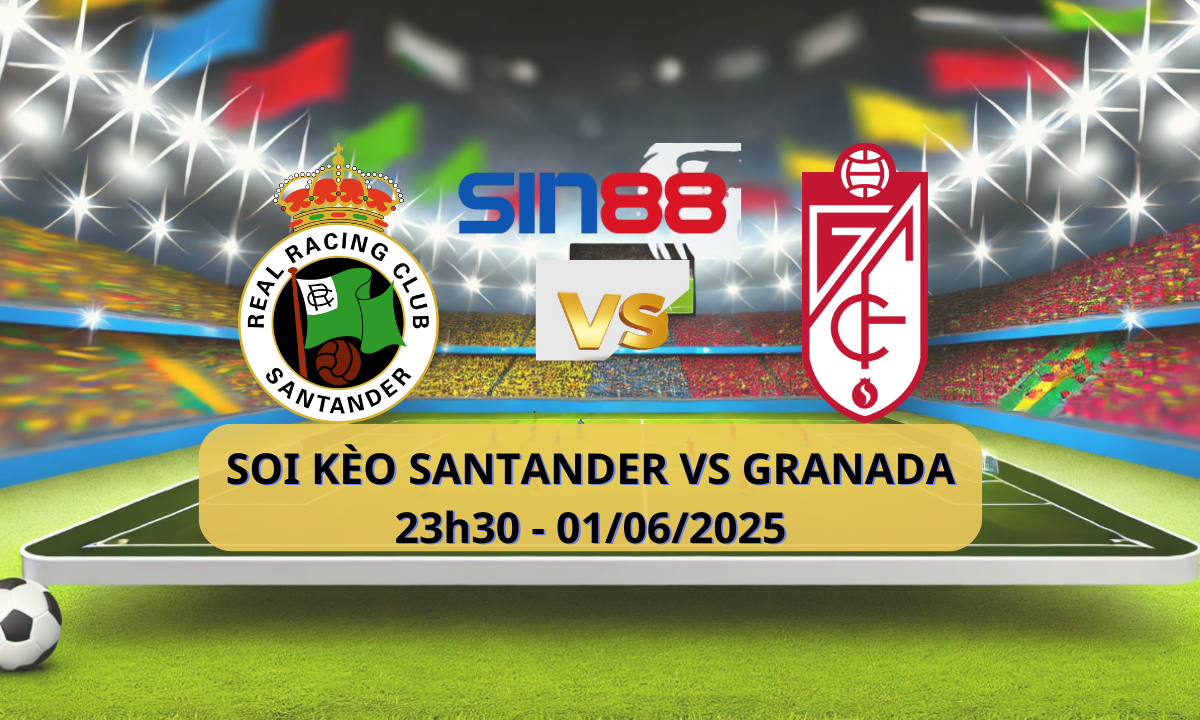 Logo trận đấu Racing Santander và Granada